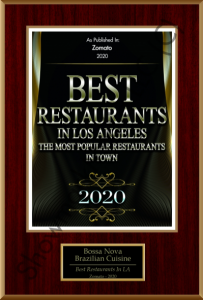 sign of best restaurant in los angeles of 2020